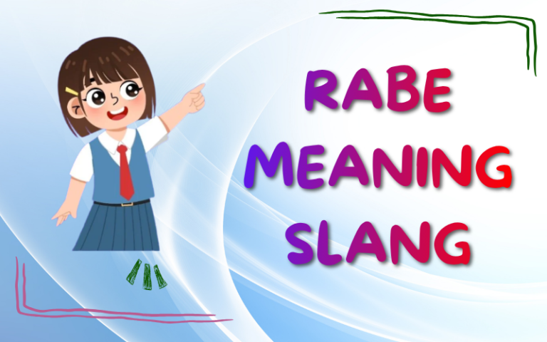 rabe meaning slang