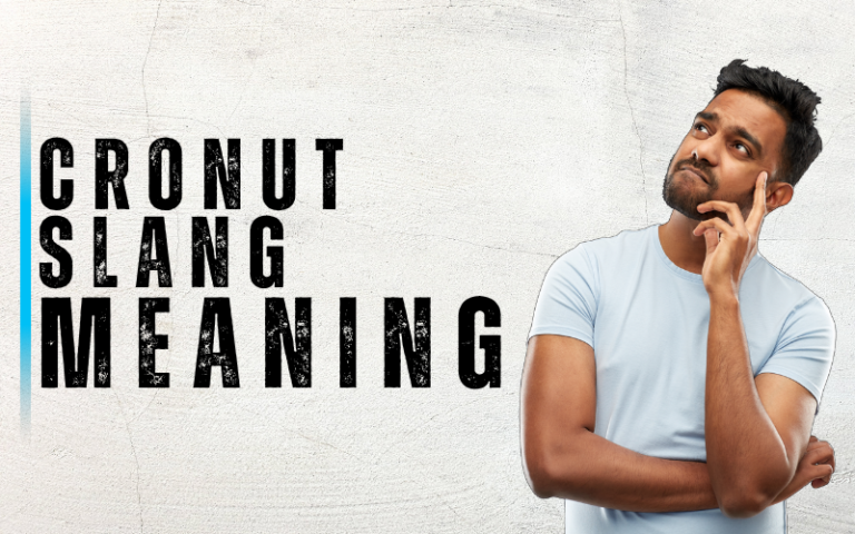 Cronut meaning slang